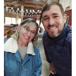 O candidato a prefeito, Jean Naiser terá na vice de chapa a administradora Christiane Laurentini pela coligação PMB/AGIR